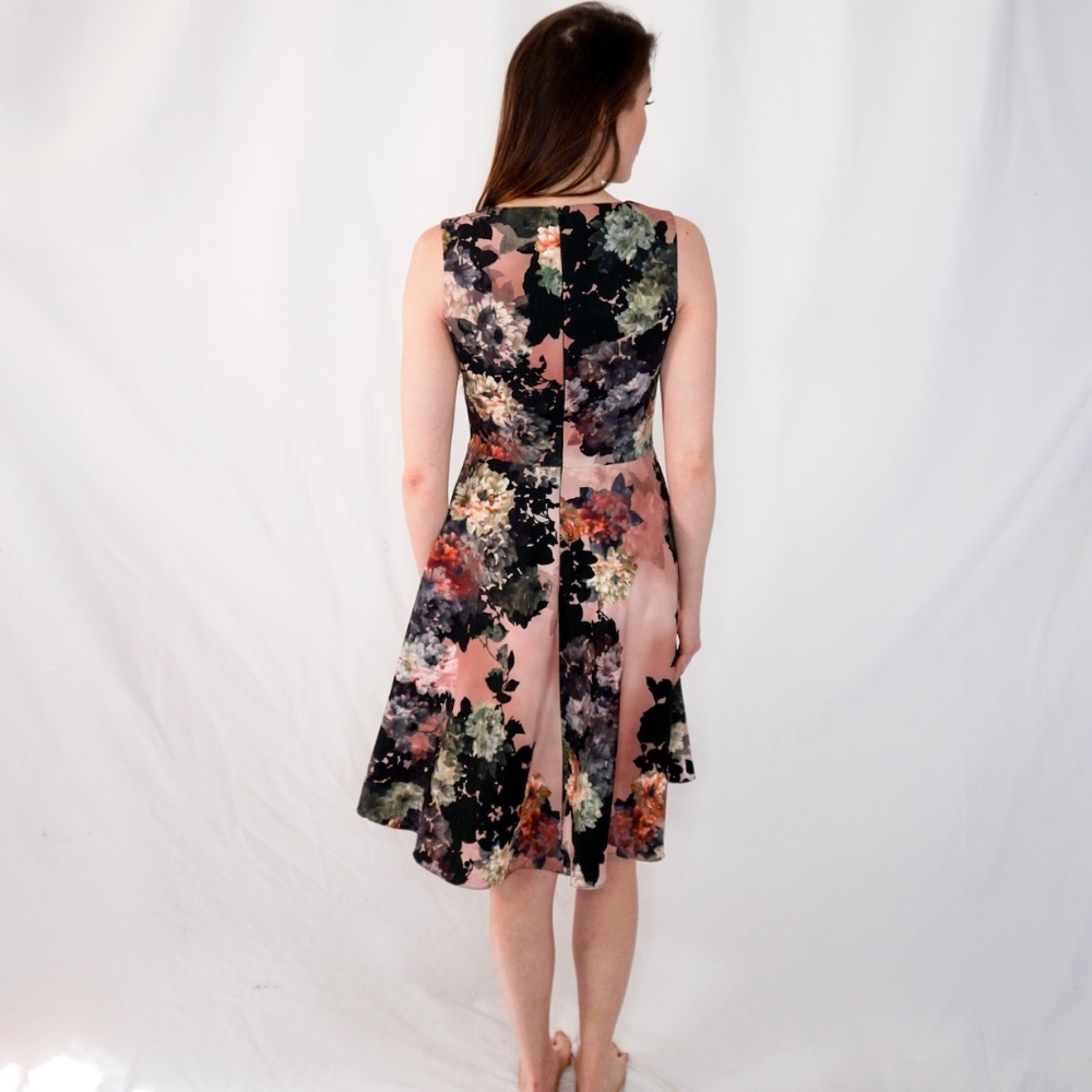 SANDRO FERRONE ROMA Floral Print Dress 0154 - Picture 4 of 8